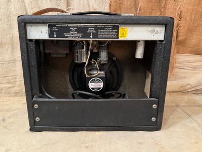 1978 Fender Champ Silver Panel (Changed Speaker)