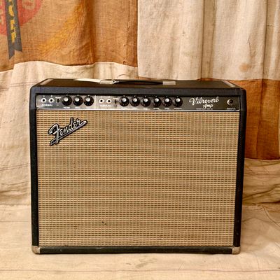 1964 Fender Vibroverb w/JBL Black Panel AA763