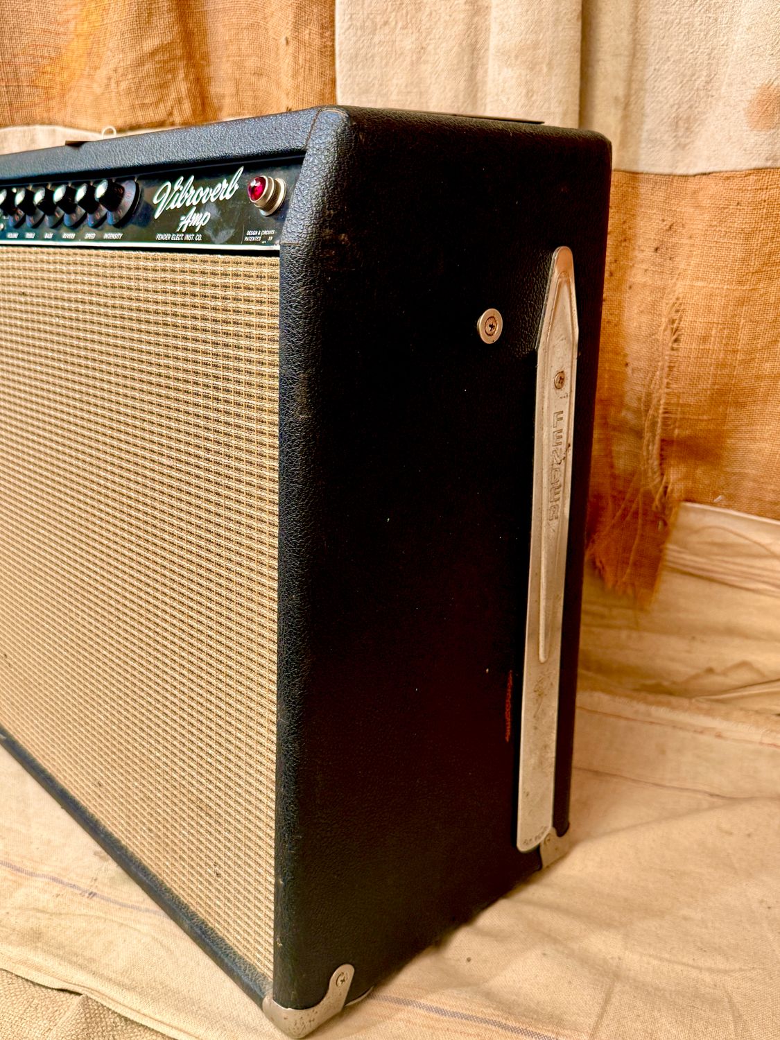 1964 Fender Vibroverb w/JBL Black Panel AA763