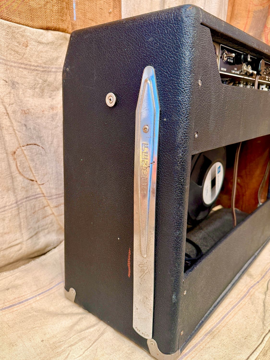 1964 Fender Vibroverb w/JBL Black Panel AA763