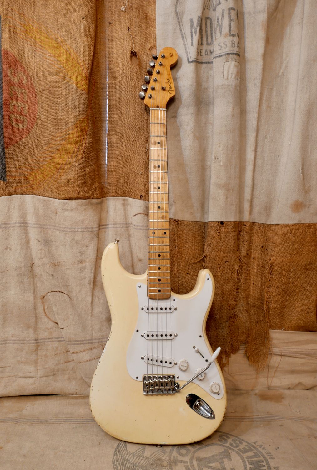 1958 Fender Stratocaster Blond (Danocaster Refin)