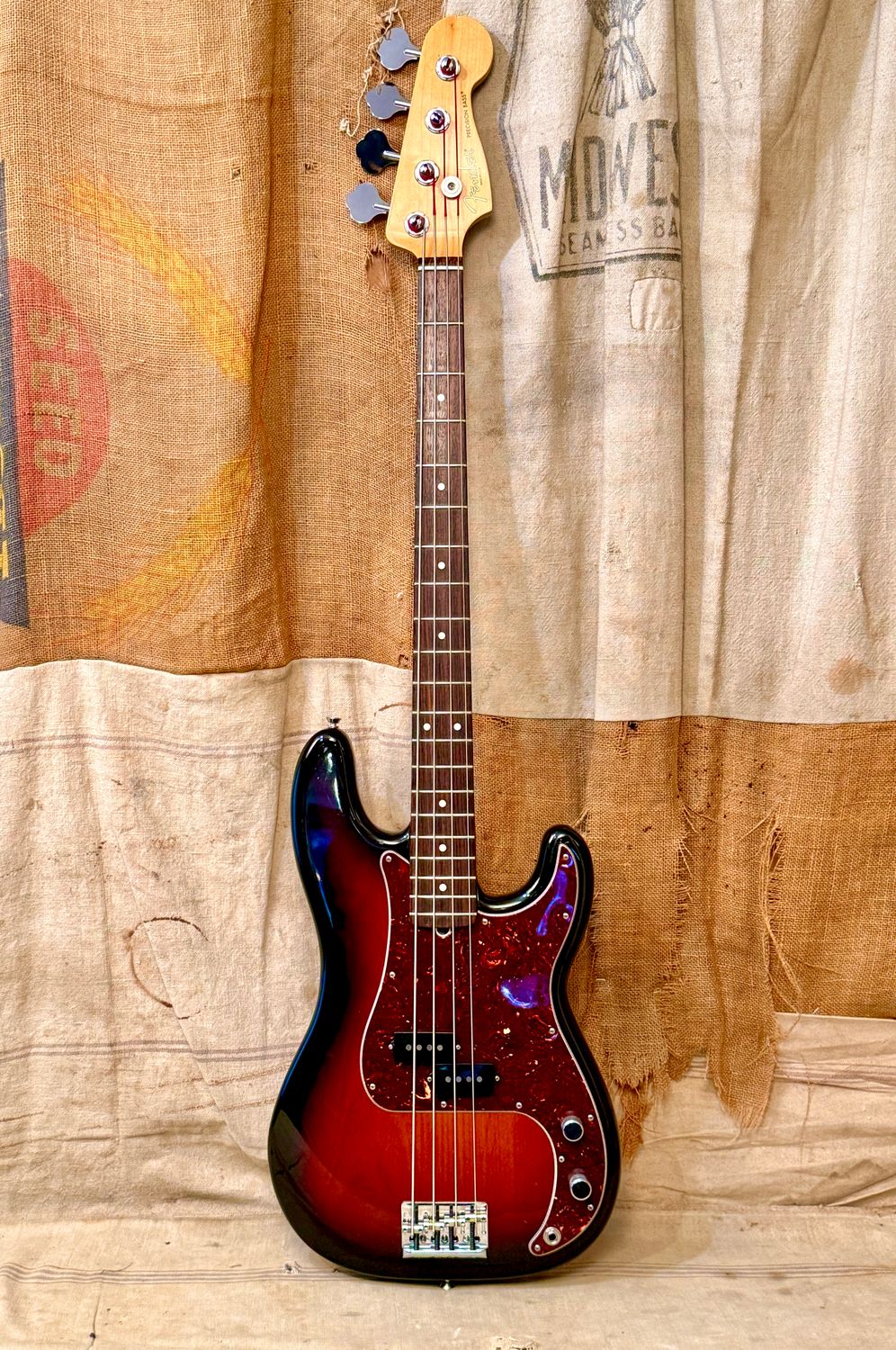 2015 Fender USA American Standard Precision Bass Sunburst
