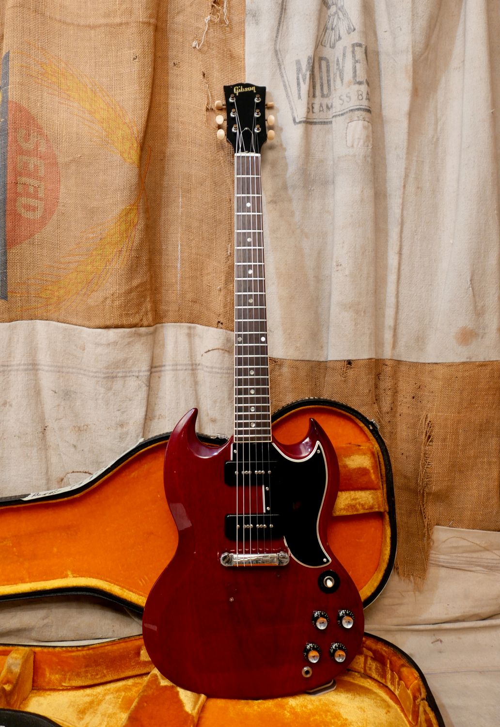 1965 Gibson SG Special Cherry Red