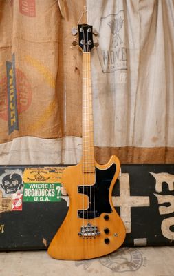1977 Gibson RD Standard Bass Guitar Natural