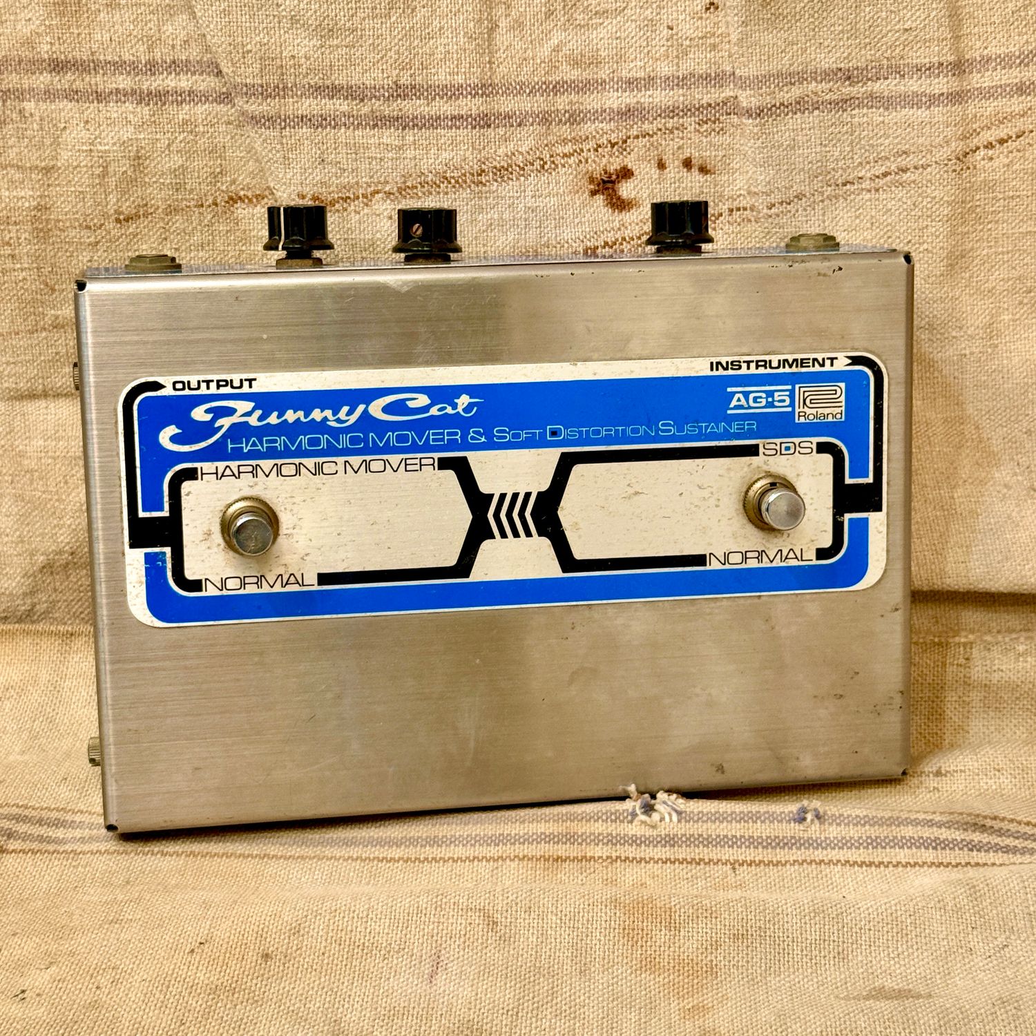 1970's Roland Funny Cat Harmonic Mover Soft Distortion Sustainer 1973-1978