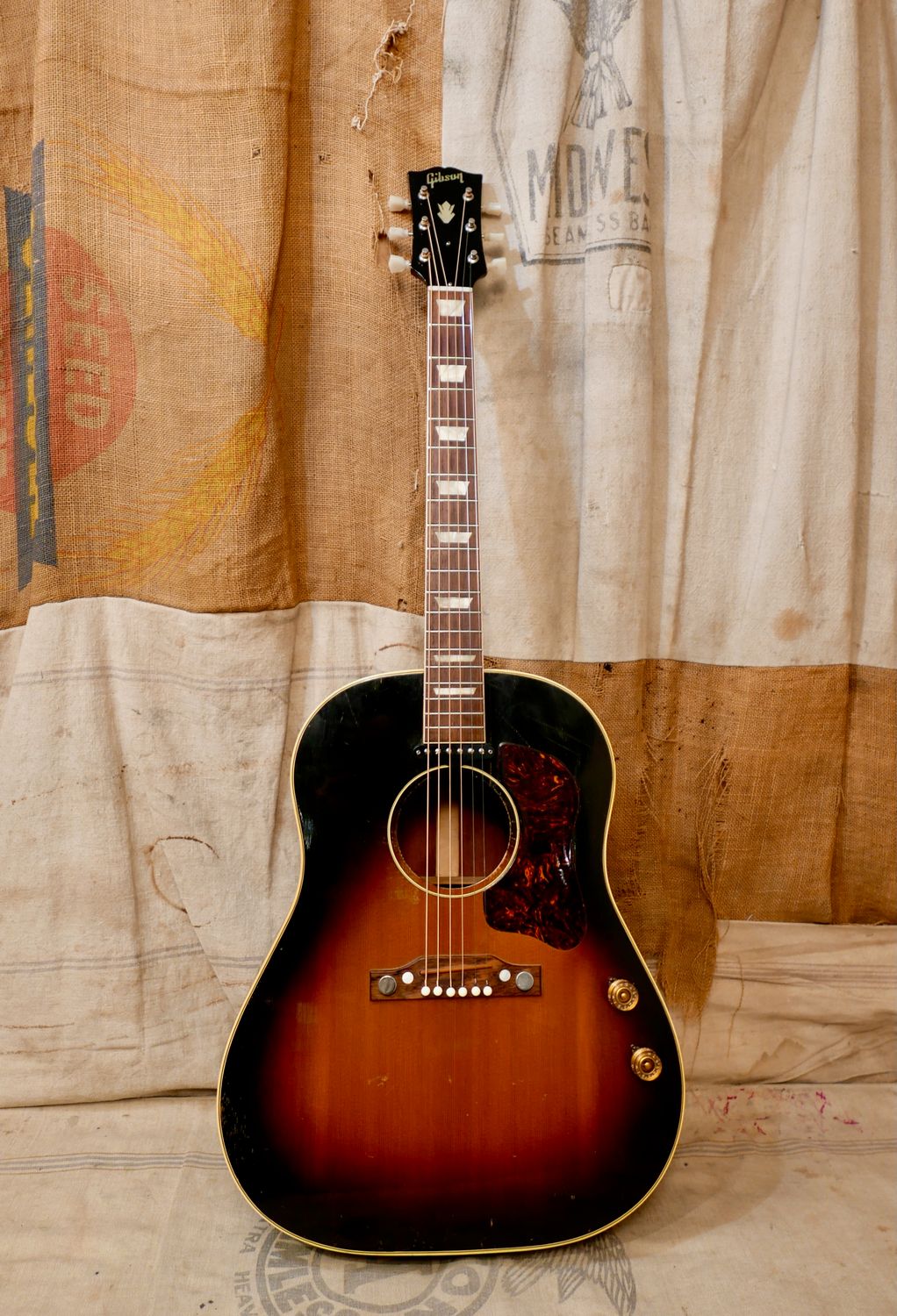 1954 Gibson J-160E Sunburst J160 E