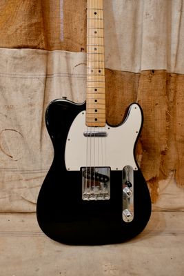 1975 Fender Telecaster Black Maple Board
