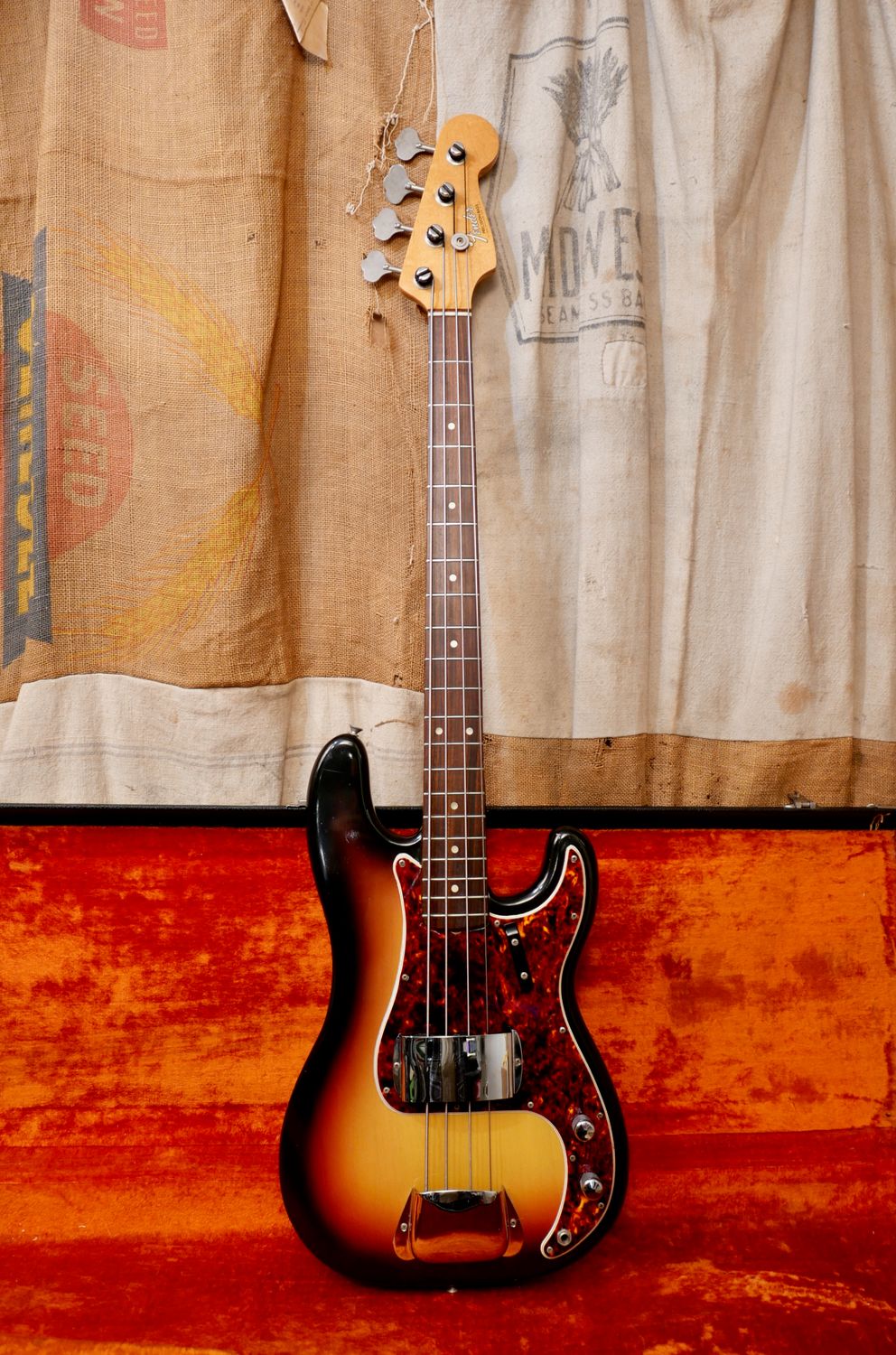 1966 Fender Precision Bass Sunburst