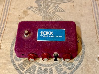 1970's Foxx Tone Machine Purple Velvet