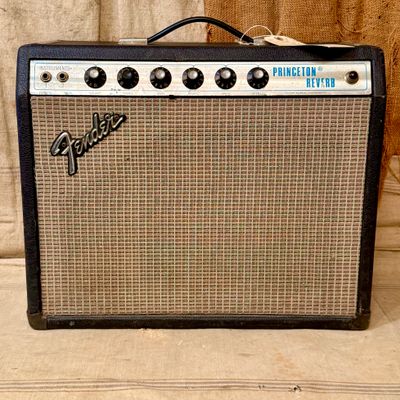 1976 Fender Princeton Reverb Silver Panel