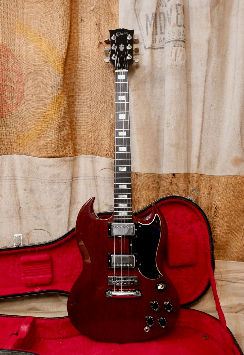 1973 Gibson SG Standard Cherry