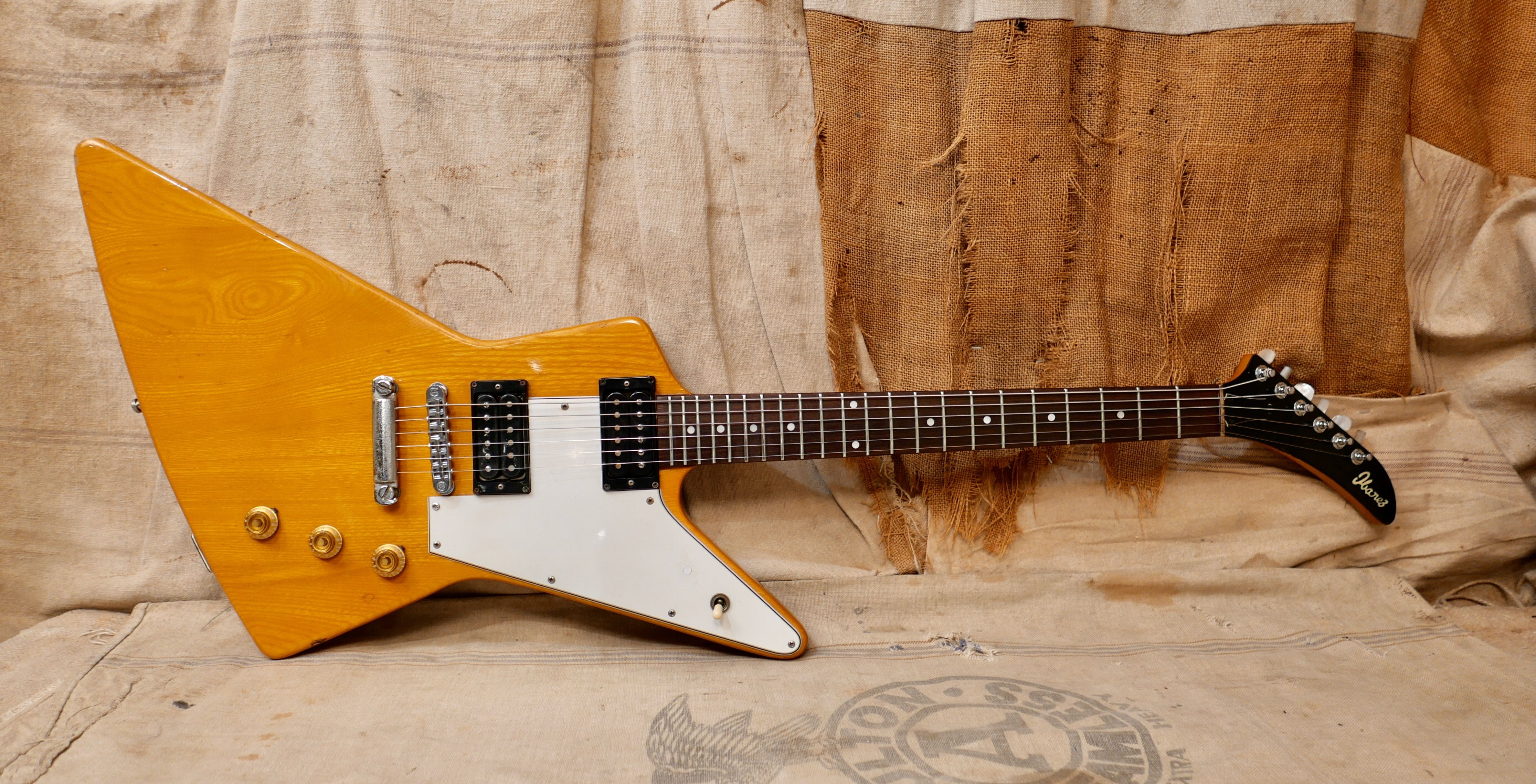 オーダーページ⑮ 1975 Ibanez Destroyer Explorer Copy Natural