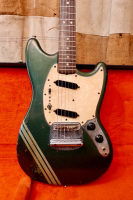 1970 Fender Mustang Competition Burgundy Blue