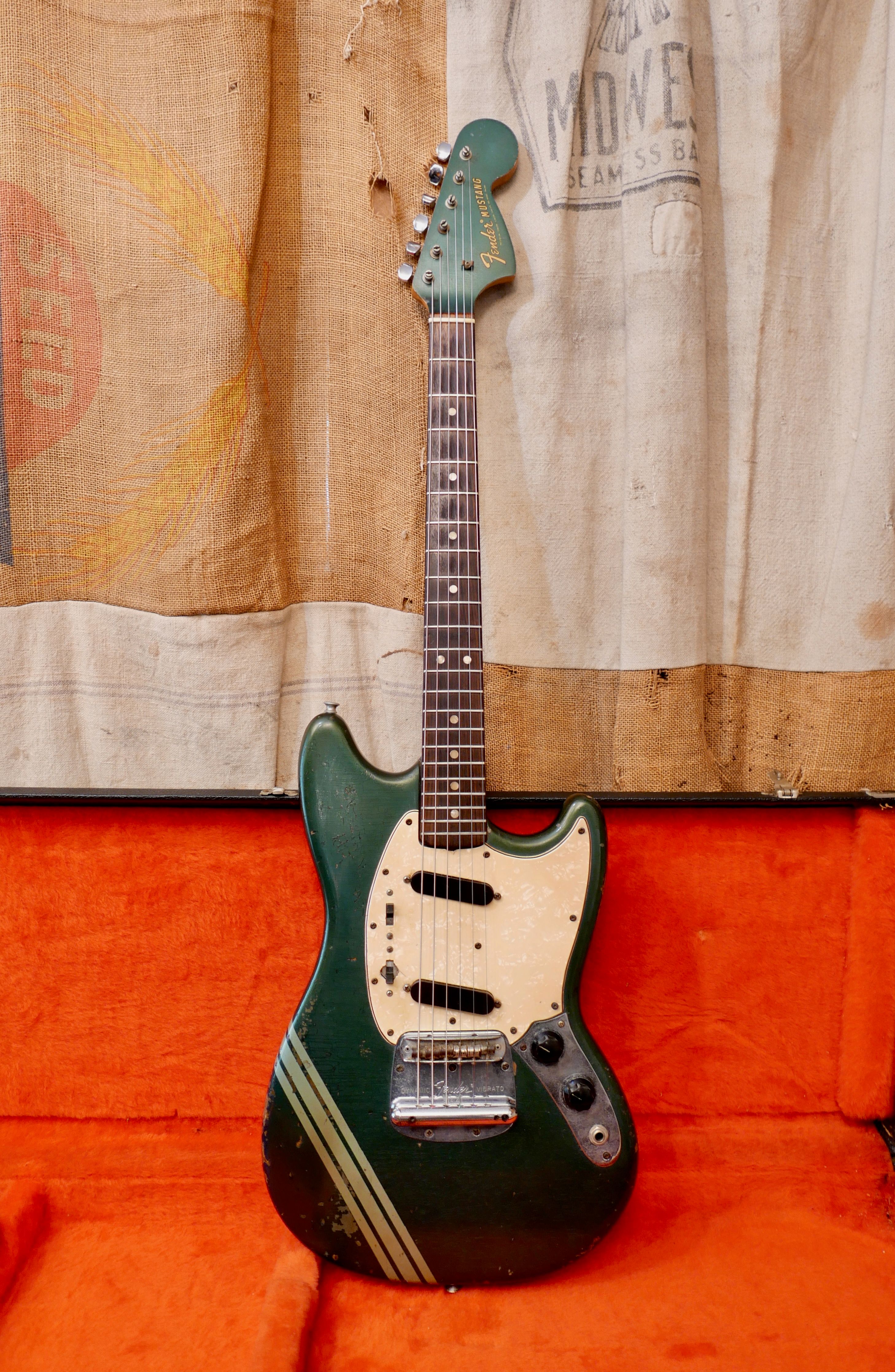 1970 Fender Mustang Competition Burgundy Blue