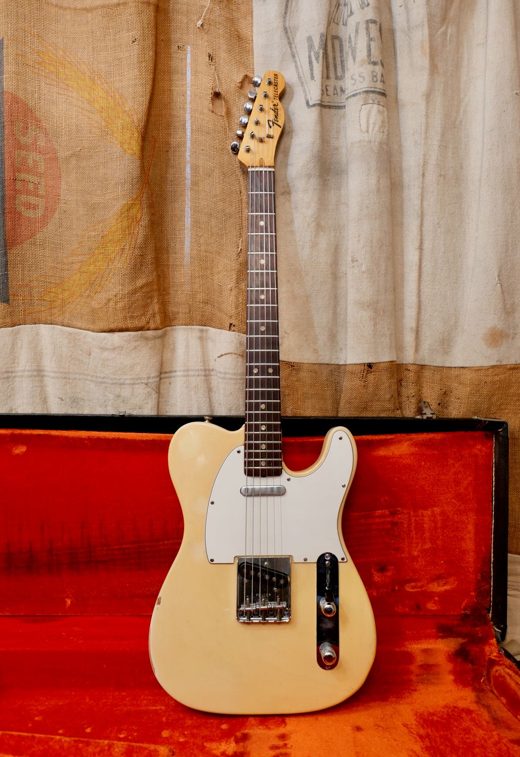 1972 Fender Telecaster Blond Rosewood Board
