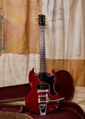 1961 Gibson Les Paul (SG) Junior Cherry w/Bigsby