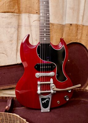 1961 Gibson Les Paul (SG) Junior Cherry w/Bigsby