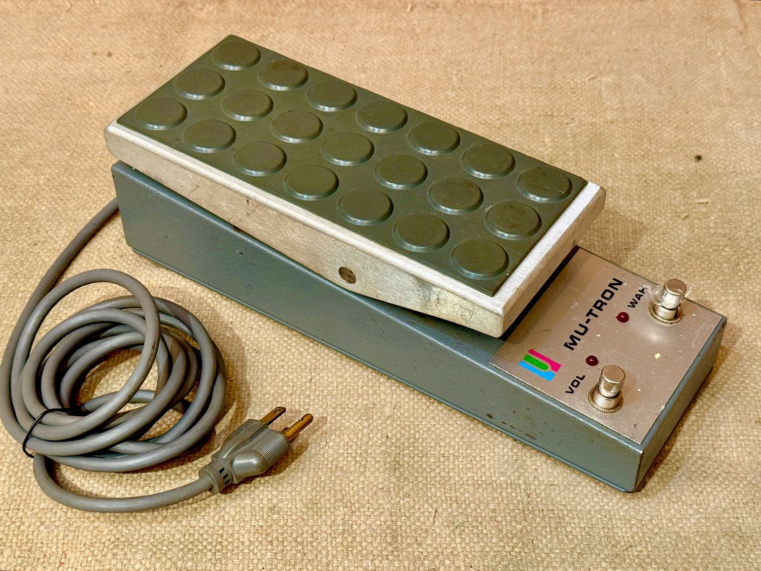 1970's Mu-Tron C200 Wah-Volume Pedal C-200 ~1975