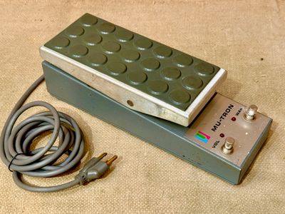 1970's Mu-Tron C200 Wah-Volume Pedal C-200 ~1975