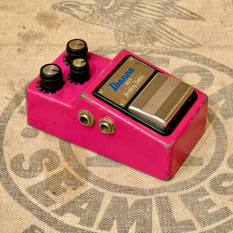 1984 Ibanez AD-9 Analog Delay Pink