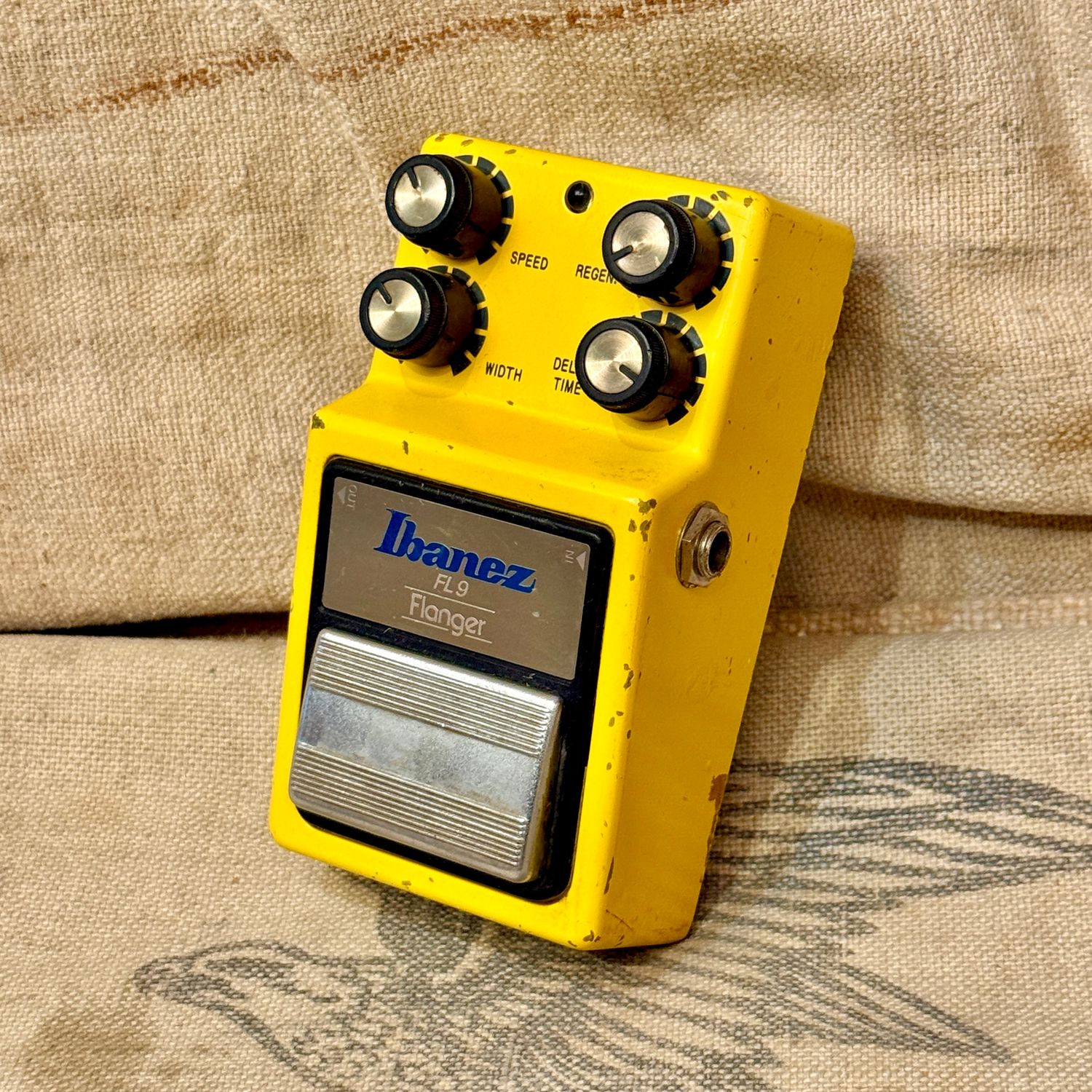 1984 Ibanez FL-9 Flanger Yellow
