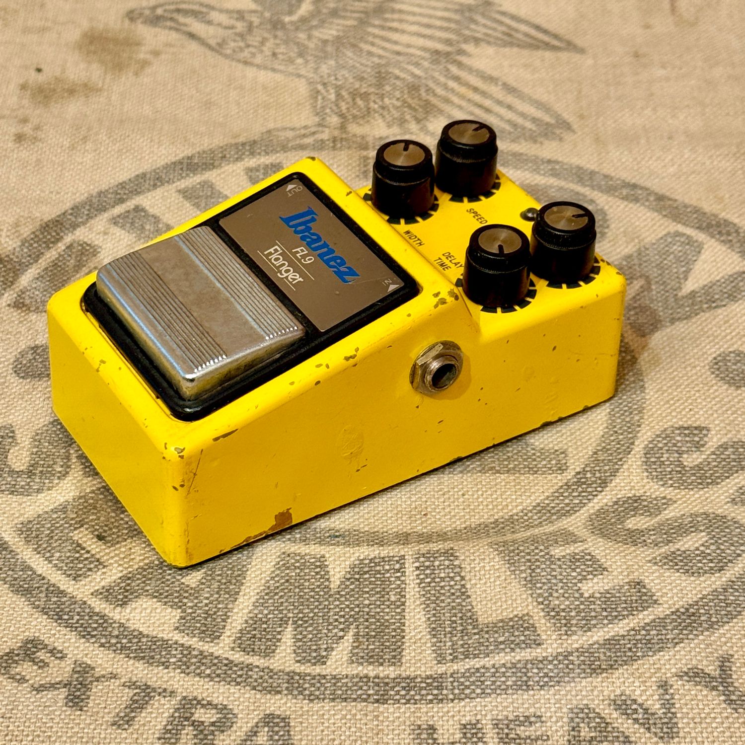1984 Ibanez FL-9 Flanger Yellow