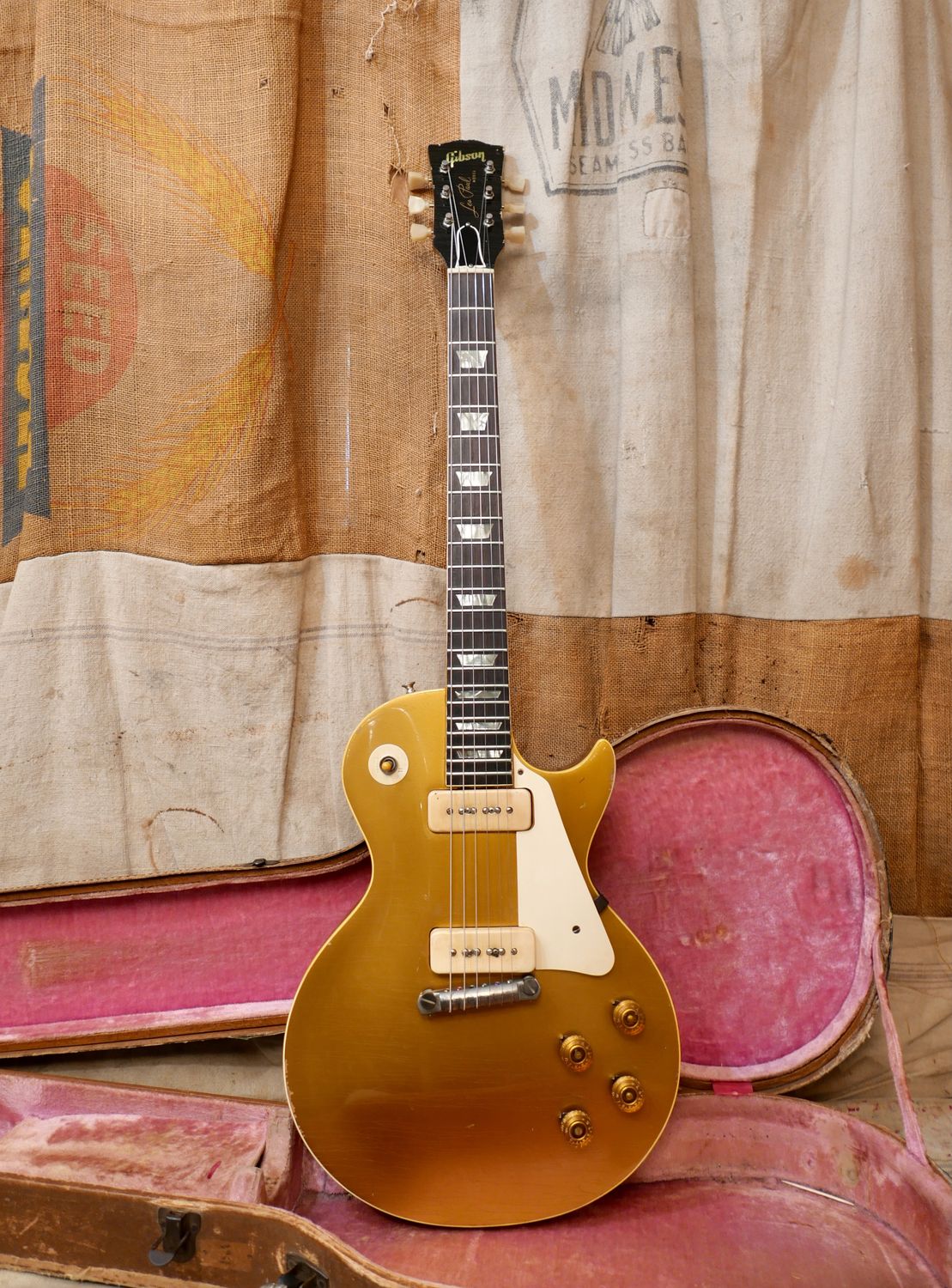 1953 Gibson Les Paul Standard Goldtop Refin