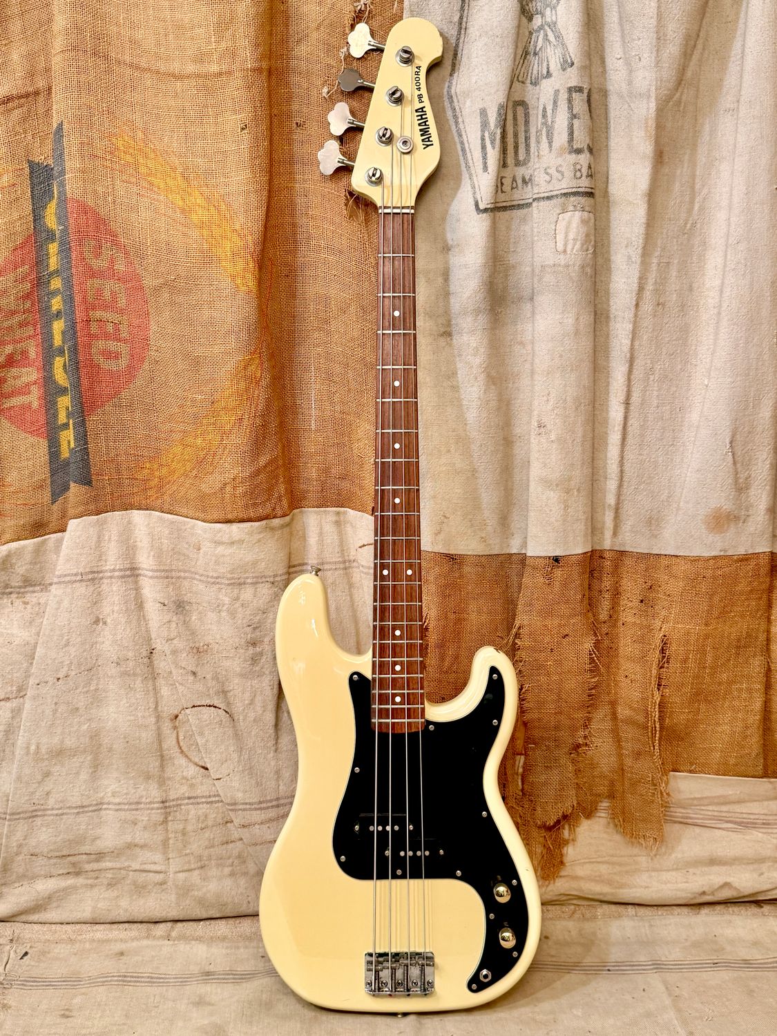 1980 Yamaha PB400RA Precision Bass White PB-400 RA