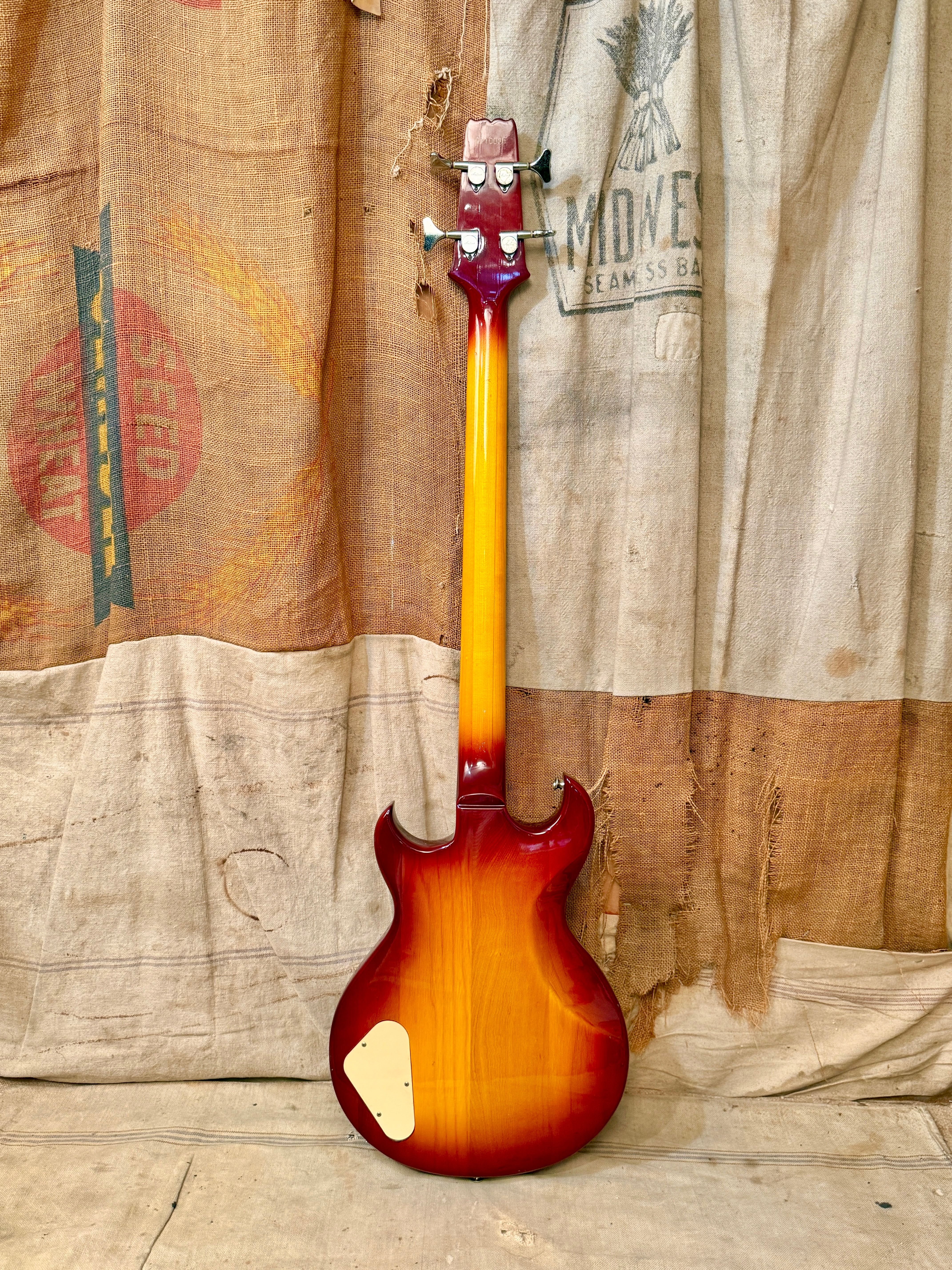 1982 Aria Pro II CSB-450 Cardinal Bass Cherry Burst