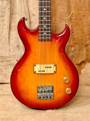 1982 Aria Pro II CSB-450 Cardinal Bass Cherry Burst