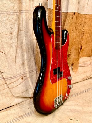 1990 Fender MIJ '62 RI Precision Bass Sunburst