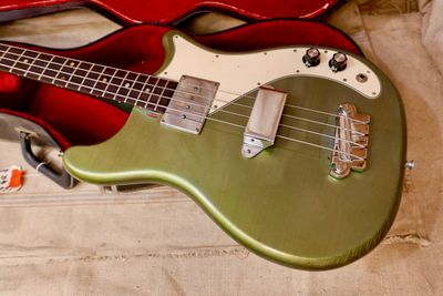 1966 Epiphone Newport Bass Pacific Blue