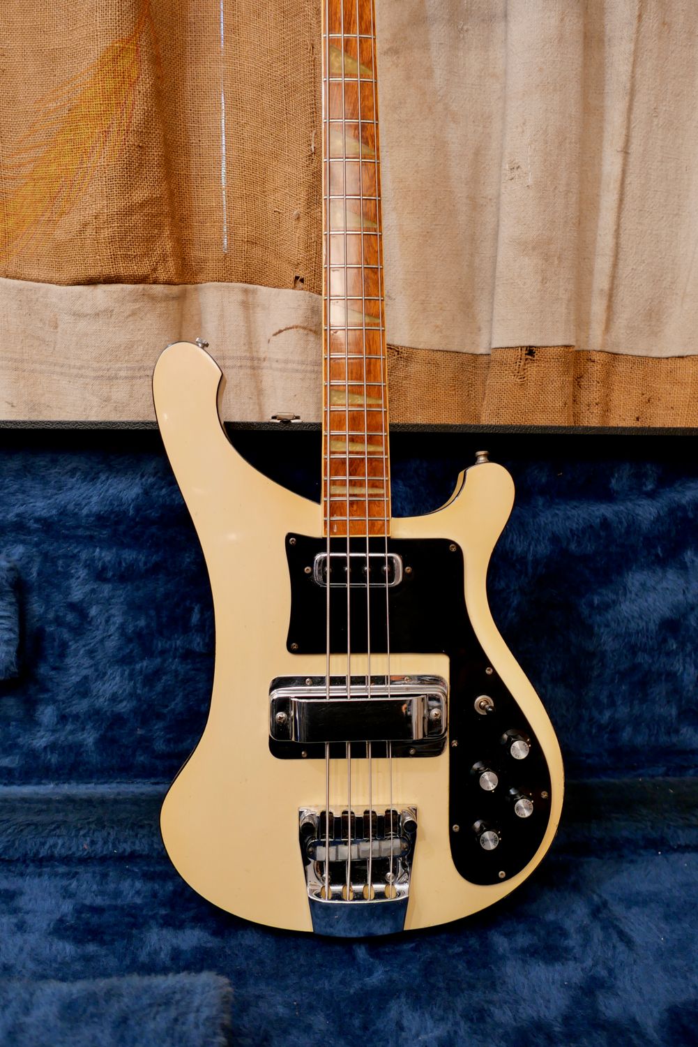 1974 Rickenbacker 4001 Bass Guitar White