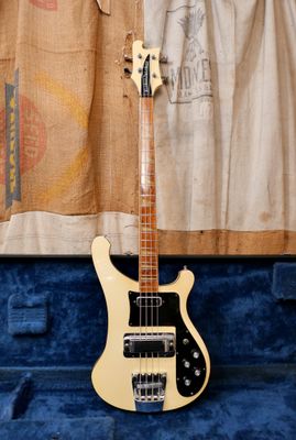 1974 Rickenbacker 4001 Bass Guitar White