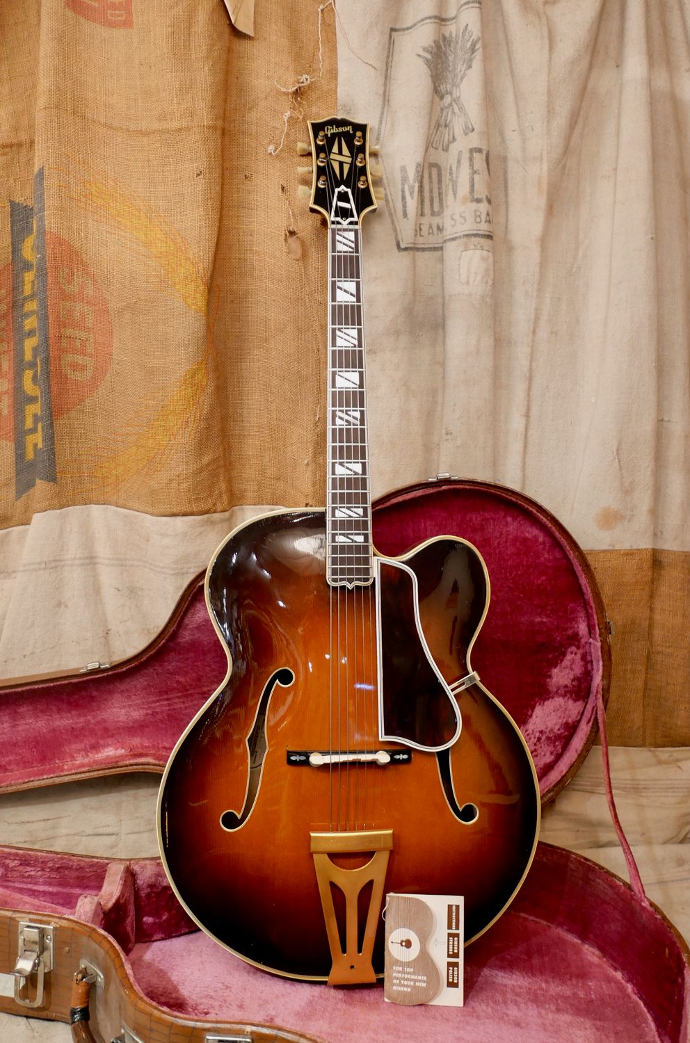 1950 Gibson Super 400-C Sunburst FON 3807-6