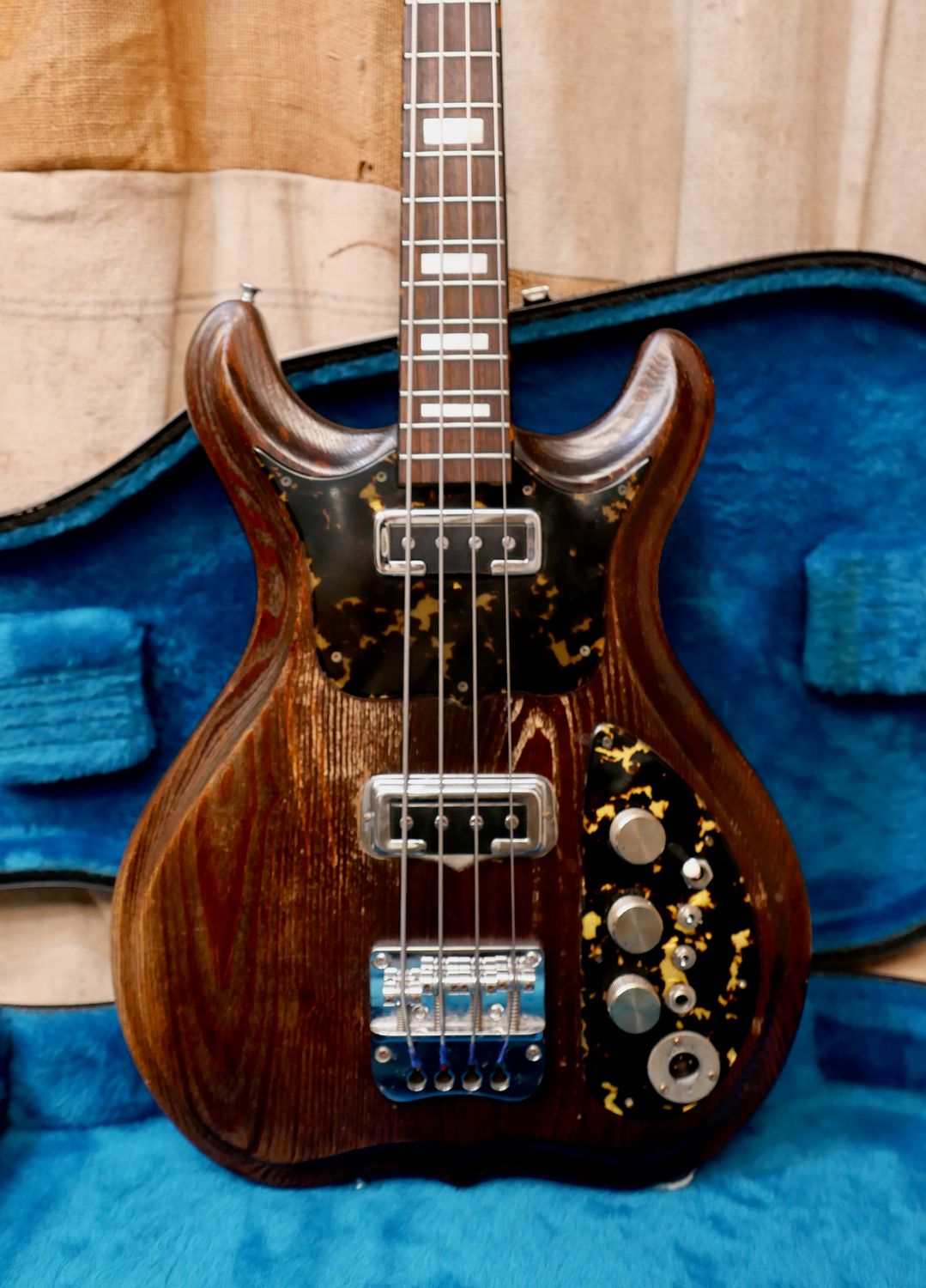 1970's H.S. Anderson BB-1 Bass Alembic Style Natural