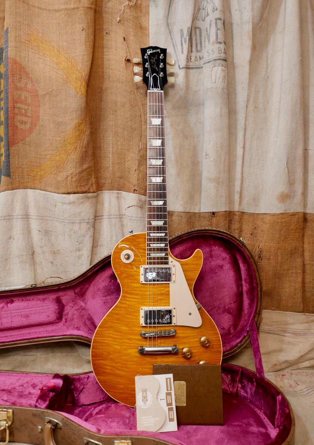2013 Gibson R9 Les Paul Standard 1959 Reissue Sunburst VOS