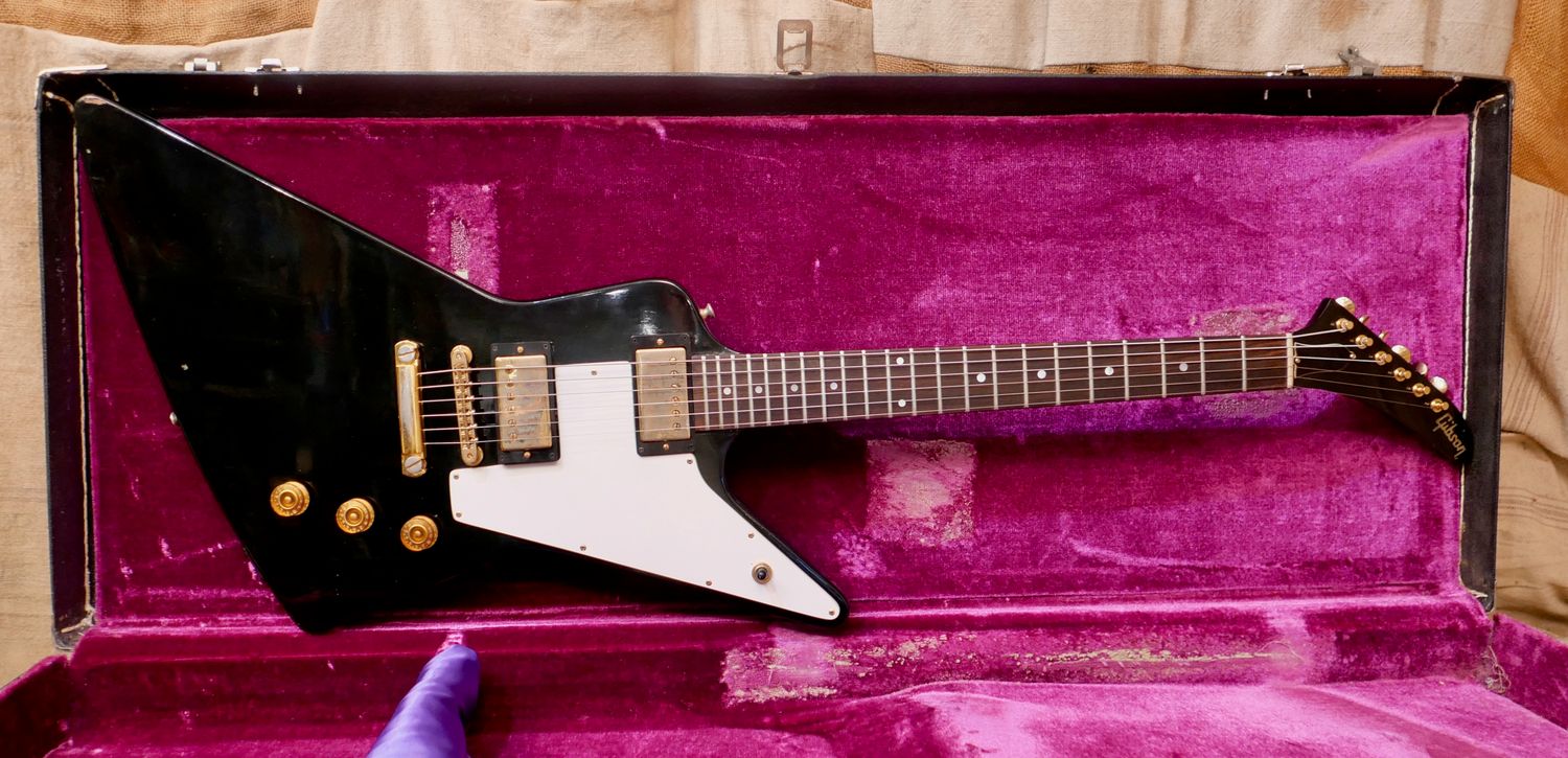 1976 Gibson Explorer Black