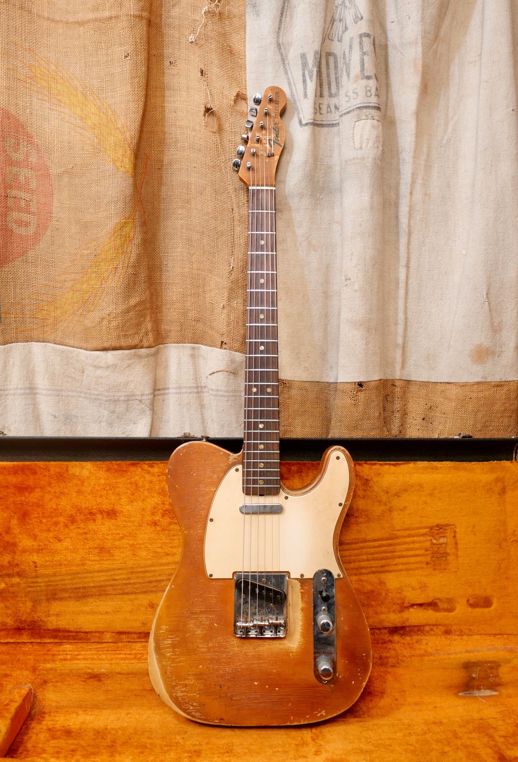 1968 Fender Telecaster Olympic White-Smokey
