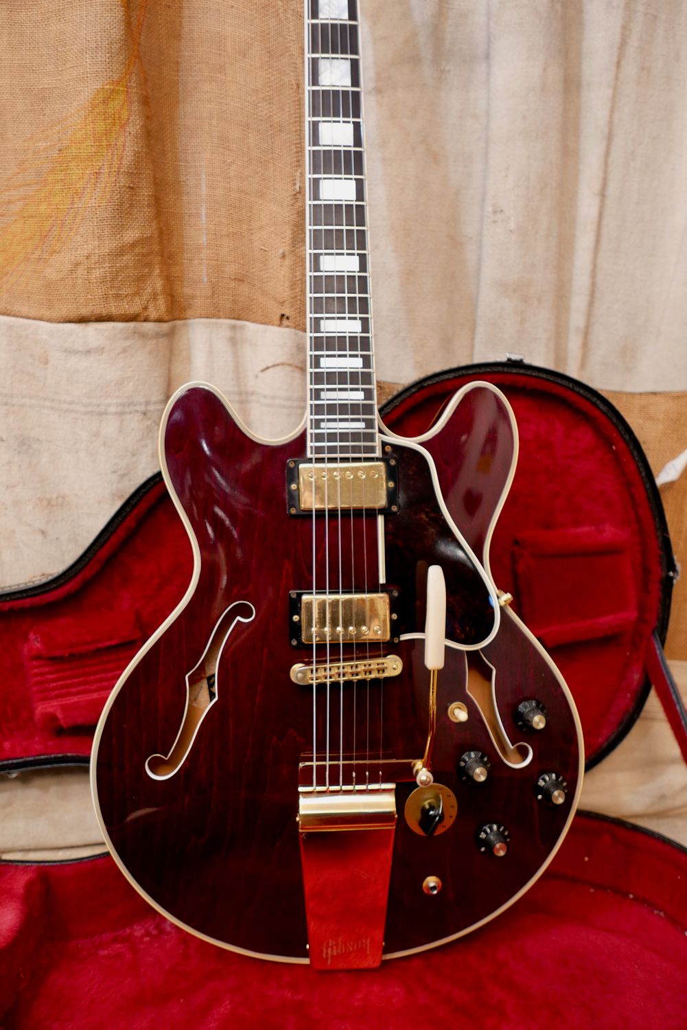 1978 Gibson ES-355 Wine Red Lyre