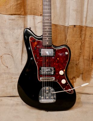 1962 Fender Jazzmaster Black Refin w/ Gibson Humbuckers