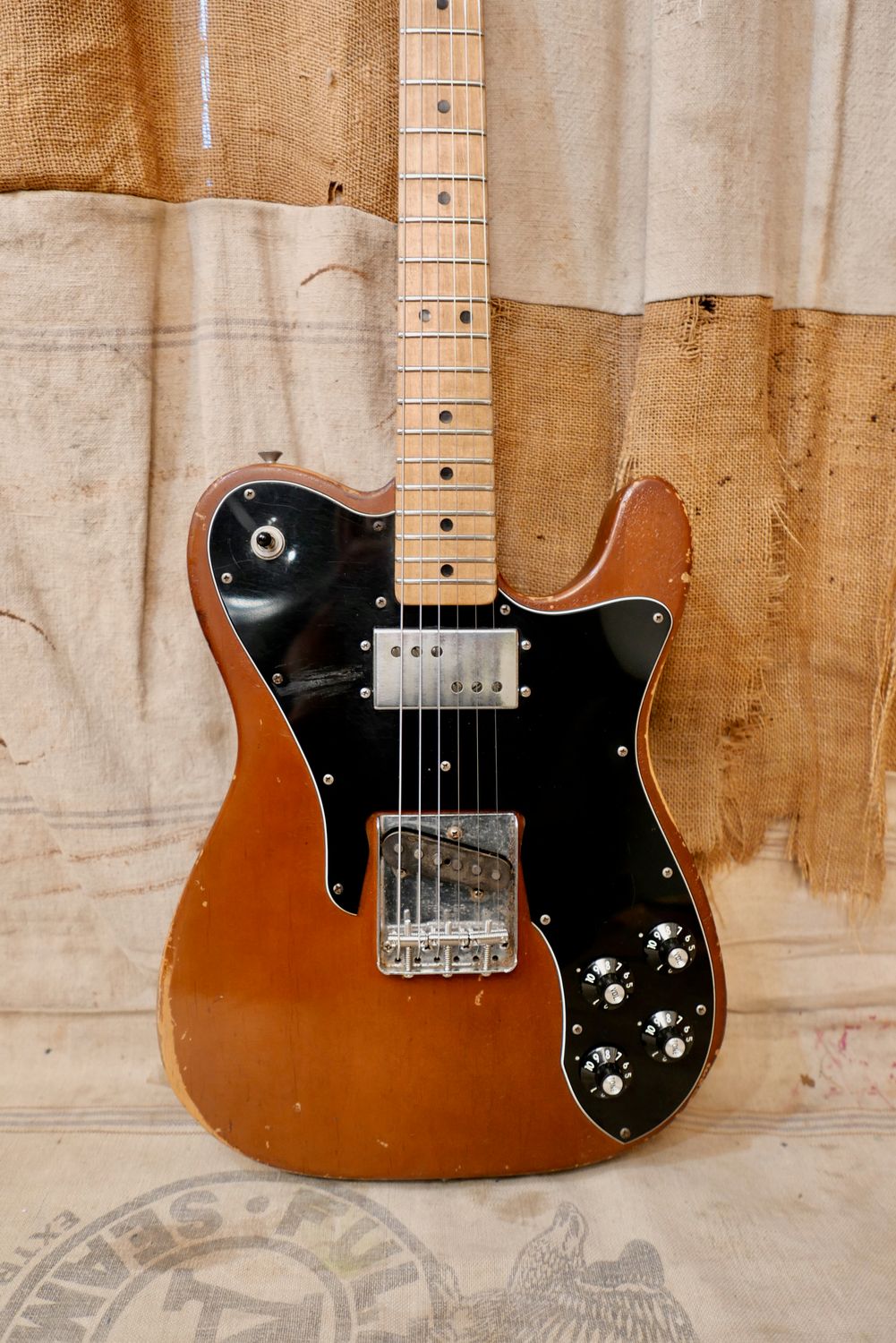 1974 Fender Telecaster Custom Mocha Walnut 582048
