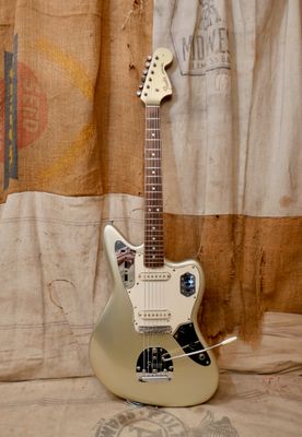 1966 Fender Jaguar Inca Silver Refin