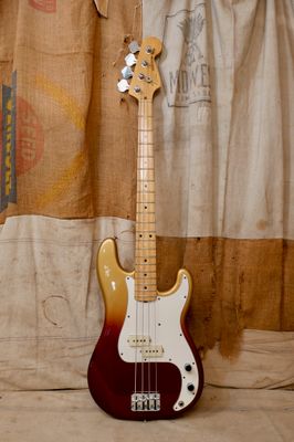 1982 Fender Precision Bass Stratoburst Bronze