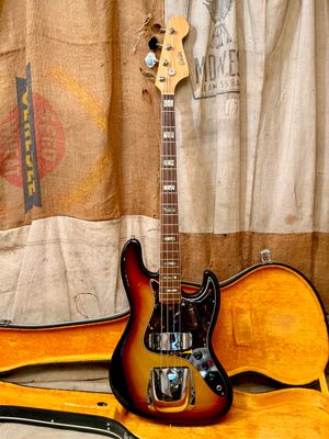 1973  Electra MIJ Jazz Bass w/OHSC