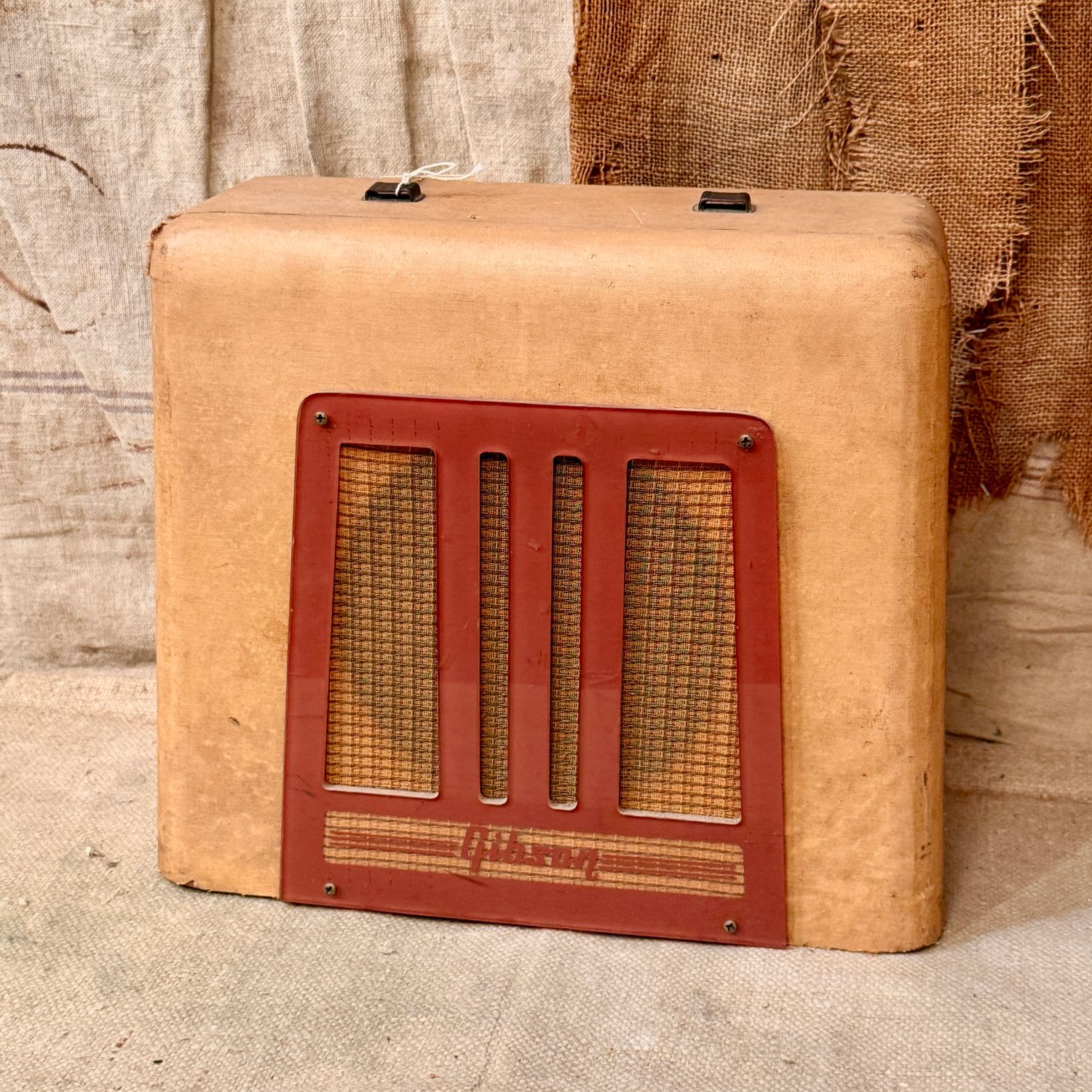 1951 Gibson BR-9 Tube Amplifier Tan