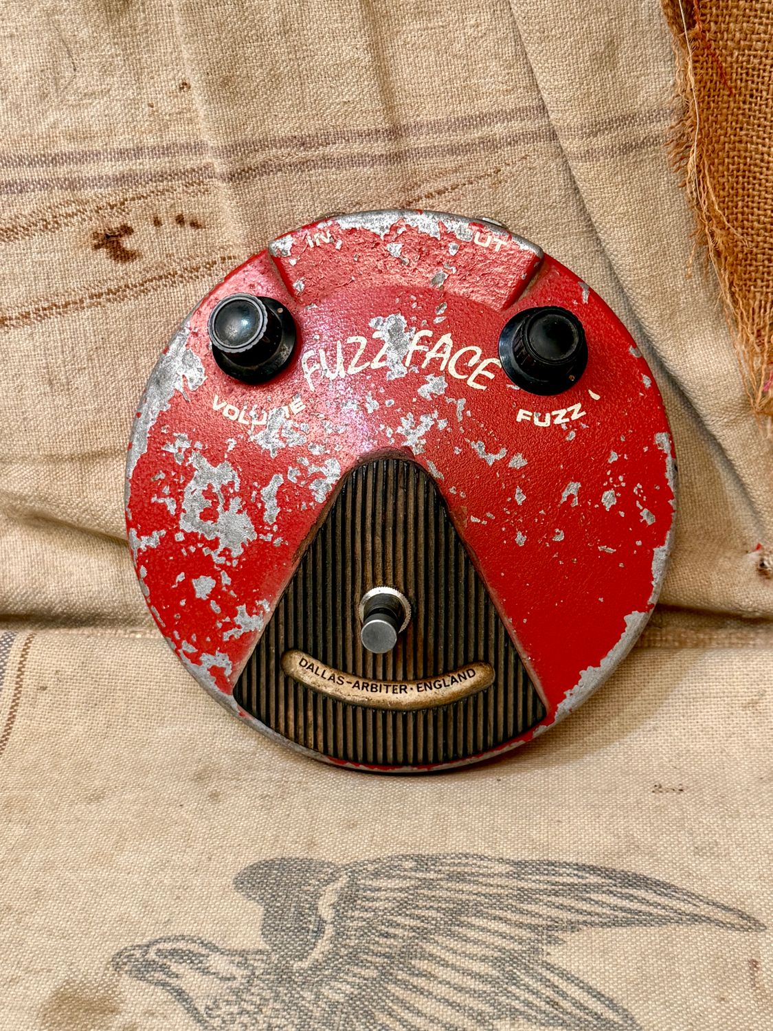 1969-1970 Dallas Arbiter Fuzz Face Red (BC-108)