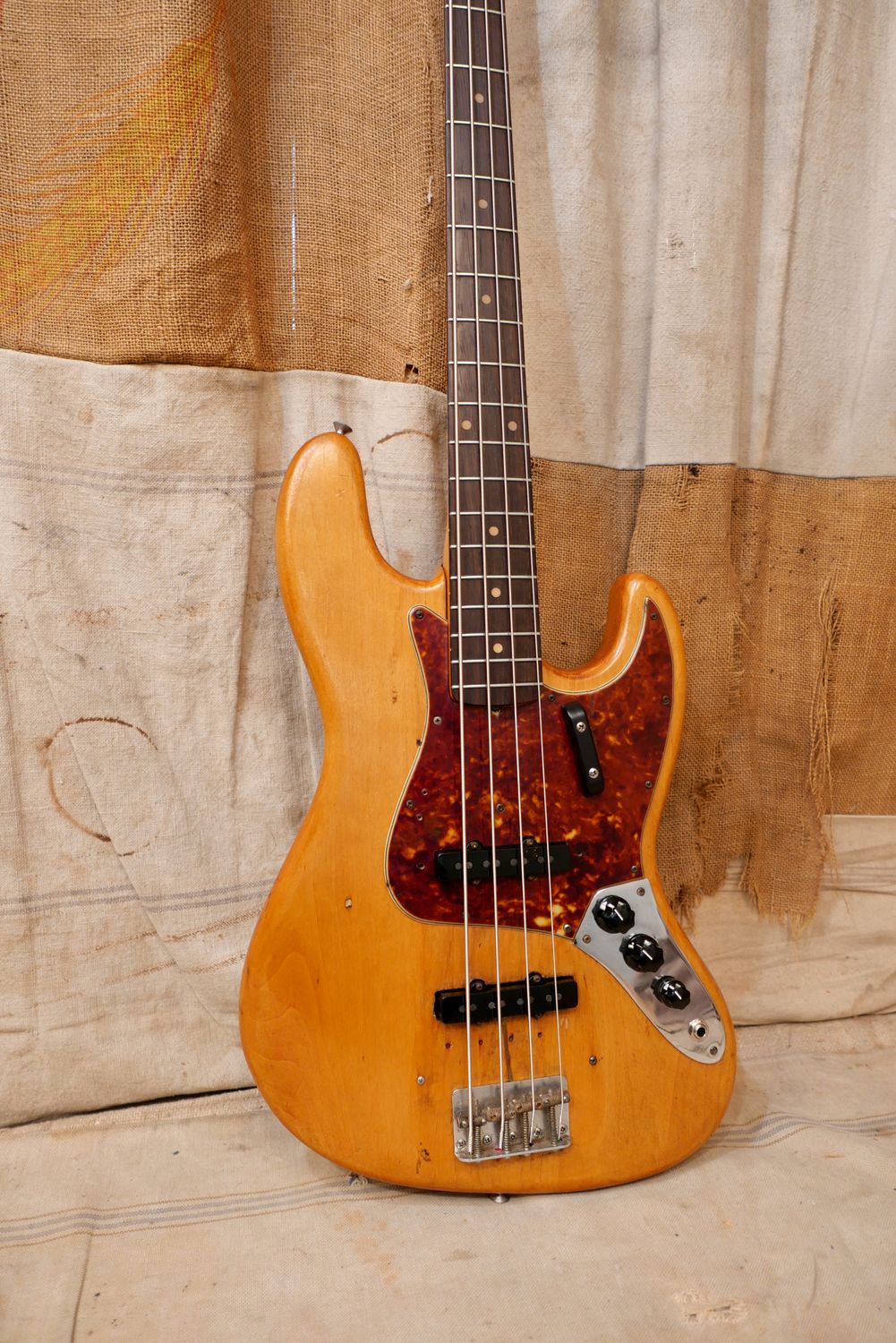1962 Fender Jazz Bass Natural Refin
