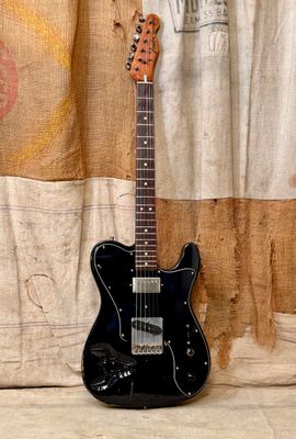 1973-1974 Fender Telecaster Custom Black Refin "Longhorn Skull"
