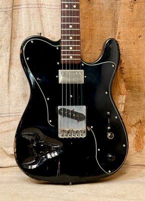 1973-1974 Fender Telecaster Custom Black Refin "Longhorn Skull"